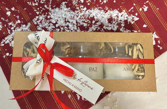 Pack Navideño • Velitas aromáticas