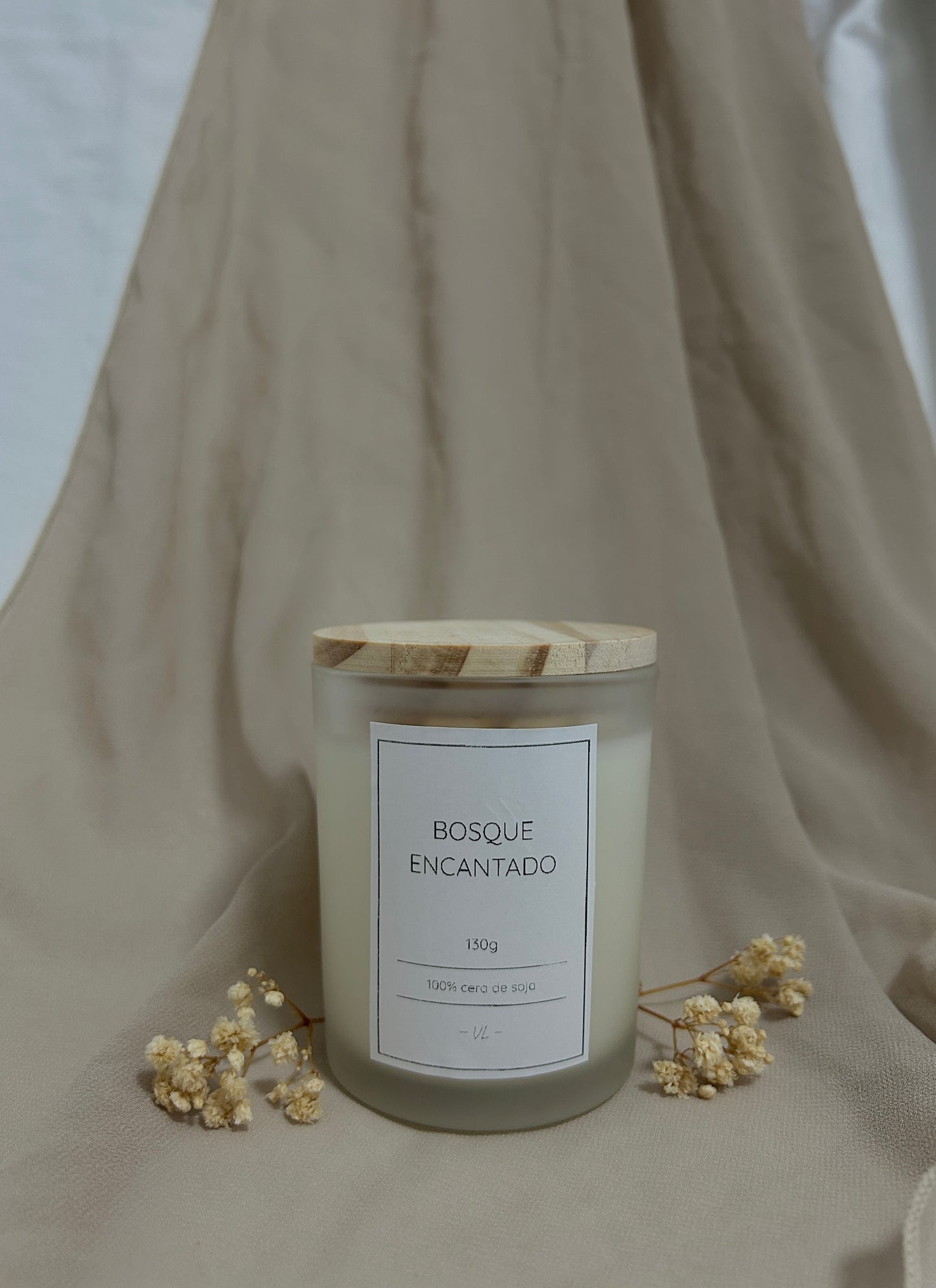 Vela aromática • esmerilada