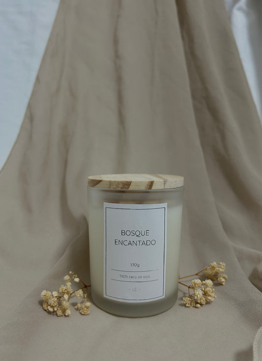 Vela aromática • esmerilada