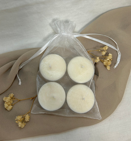 Pack 4 velas de té