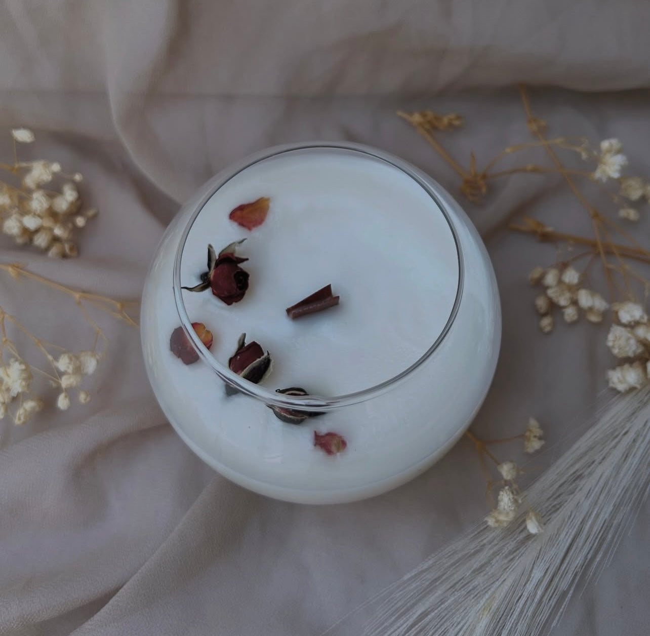 Vela aromática y decorativa · Bubble Floral