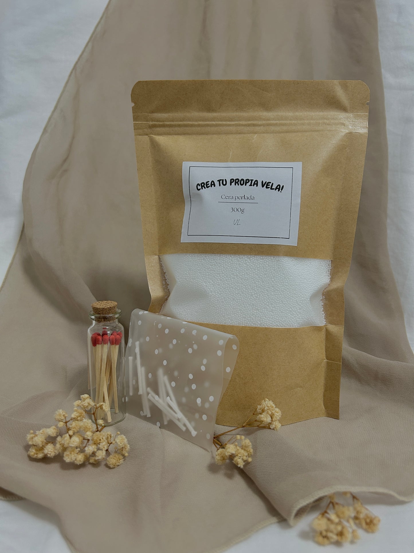 Crea tu propia vela! - Cera Perlada