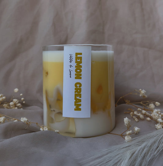 Vela decorativa y aromática · Lemon Cream